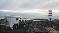 Campen beim Leuchtturm Gardskagi