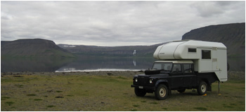 Campen am Borgarfjördur