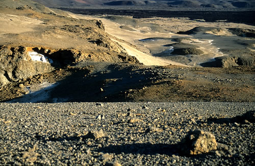 Tuffebenen in der Askja