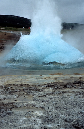 Ausbruch des Strokkur