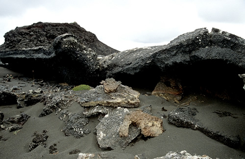 Lavakrusten auf der Halbinsel Reykjanes